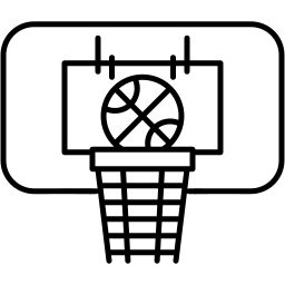 basketball line icon