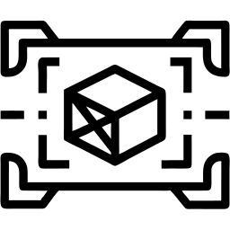 3d model line icon