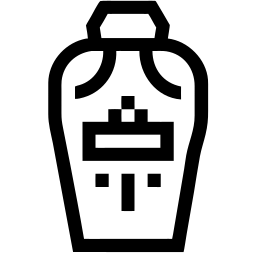 serum bottle line icon