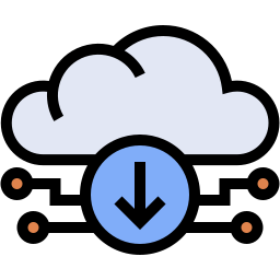 cloud download icon