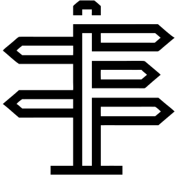 direction line icon