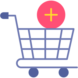 shopping cart flat icon