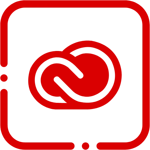 Adobe CC plat icône