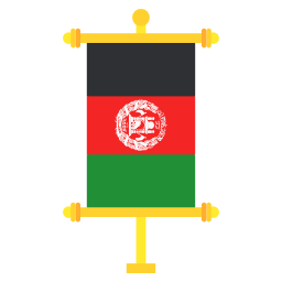 Afghanistan flat icon