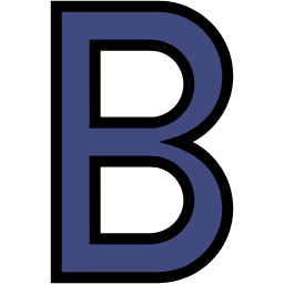B lineal color icon