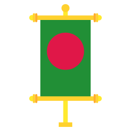 Bangladesh flat icon