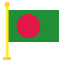 Bangladesh flat icon
