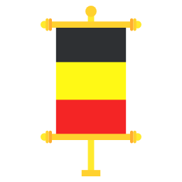 Belgium flat icon