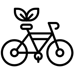 bicycle line icon