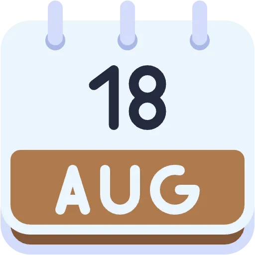 Kalender flach Icon