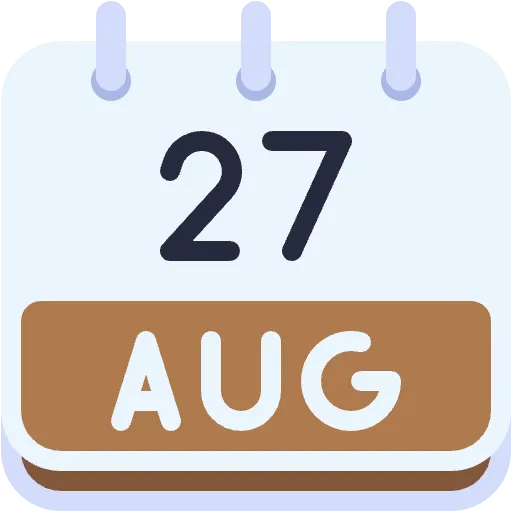 Kalender flach Icon