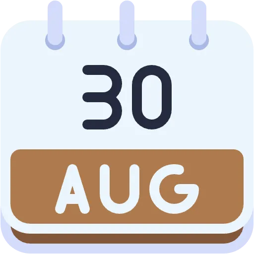 Kalender flach Icon