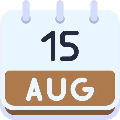 Kalender flach Icon