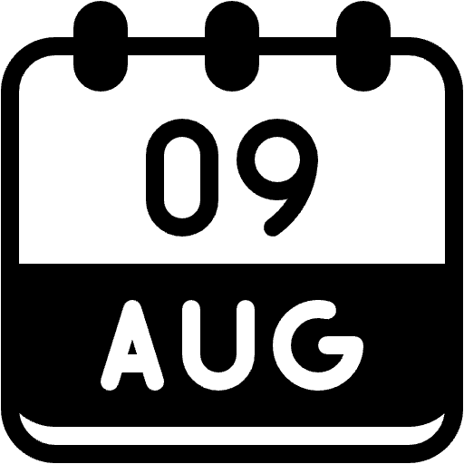 日历 双色调 图标