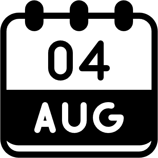 日历 双色调 图标
