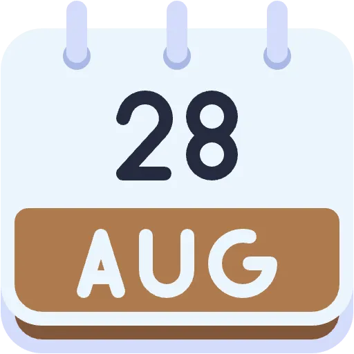 Kalender flach Icon