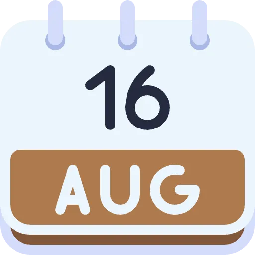 Kalender flach Icon
