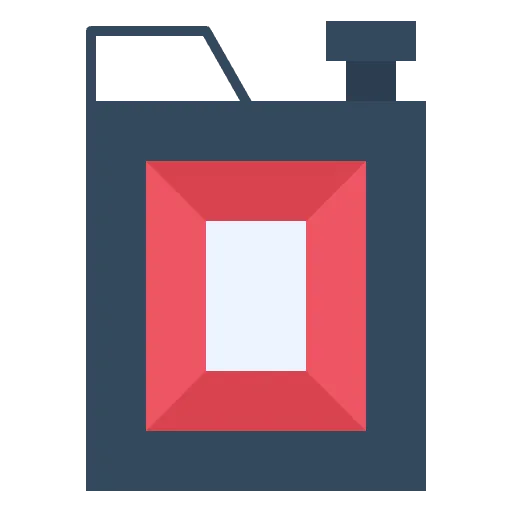 fuel can flat icon