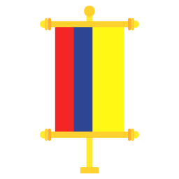 Colombia flat icon