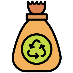compost lineal-color icon