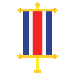 Costa Rica flat icon