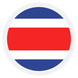 Costa Rica 扁平 图标