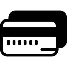 信用卡 双色调 图标