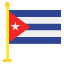 Cuba flat icon