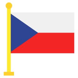 Czechia flat icon