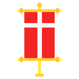 Denmark flat icon