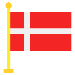 Denmark flat icon