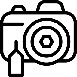 camera line icon