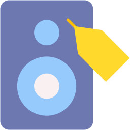 audio flat icon