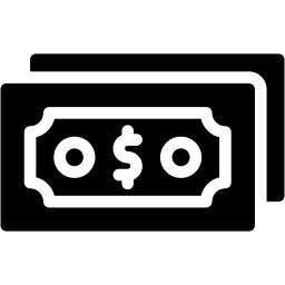 dollar filled icon
