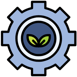 ecology lineal color icon