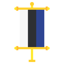 Estonia flat icon