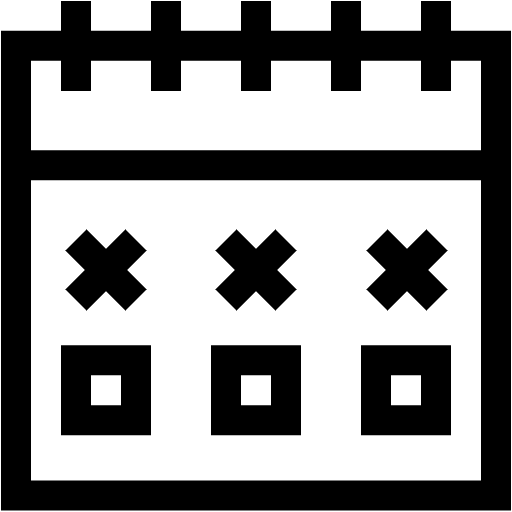 calendar line icon