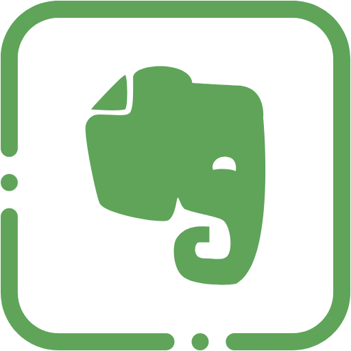 Evernote plano ícone