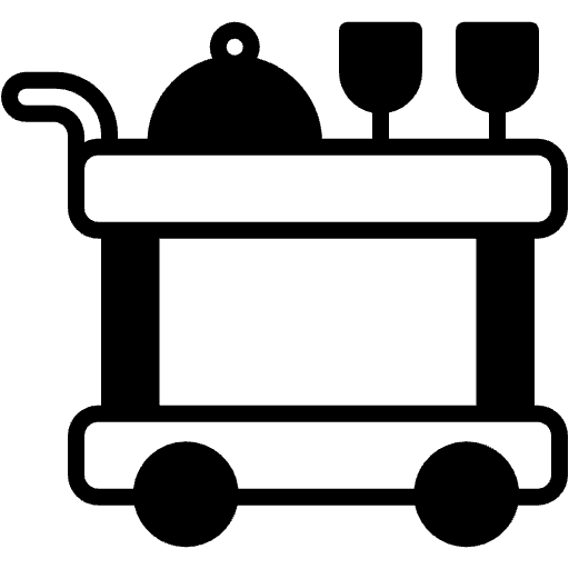 hotel trolley icon