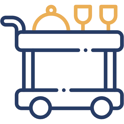 hotel trolley icon