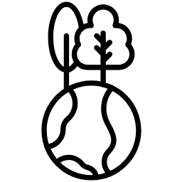 forest line icon