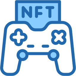 nft gaming two color icon