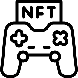 nft gaming linie Icon