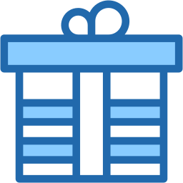 gift two color icon