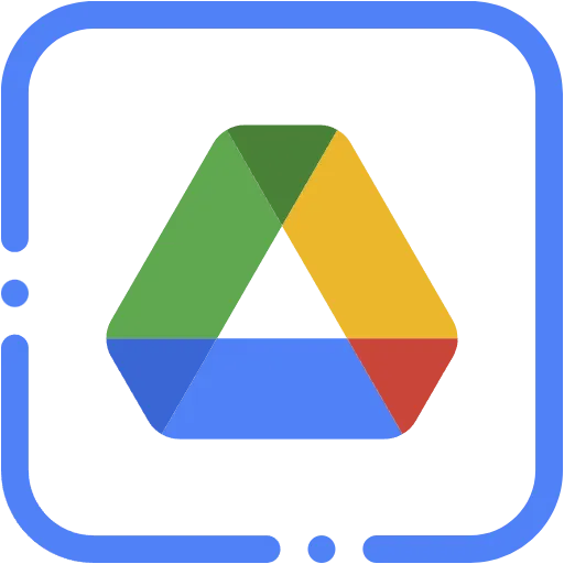 Google Drive flach Icon