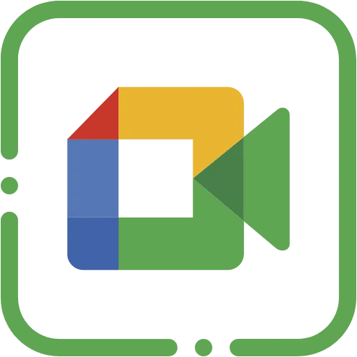 google buluşması düz simge