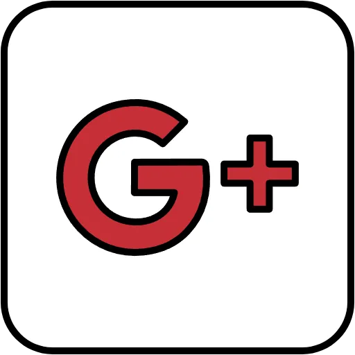 google artı çizgisel renk simge