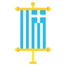 Greece flat icon