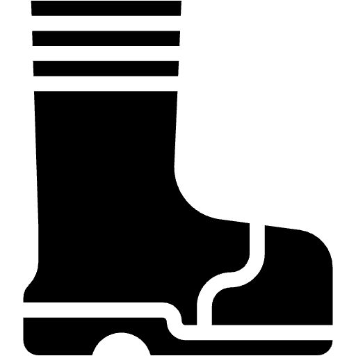 work boots filled icon