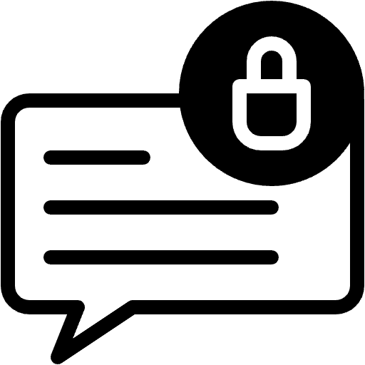 secure message icon